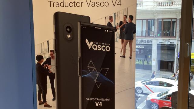 Presentación del traductor de Vasco Electronics - Spain travel bloggers